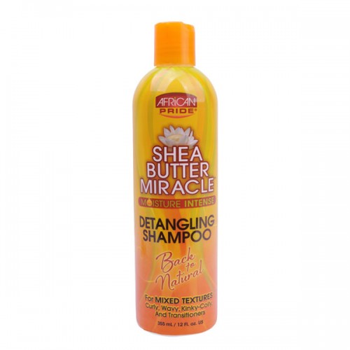 African Pride Shea Butter Miracle Detangling Shampoo 12oz African Pride Shea Butter Miracle Detangling Shampoo 12oz